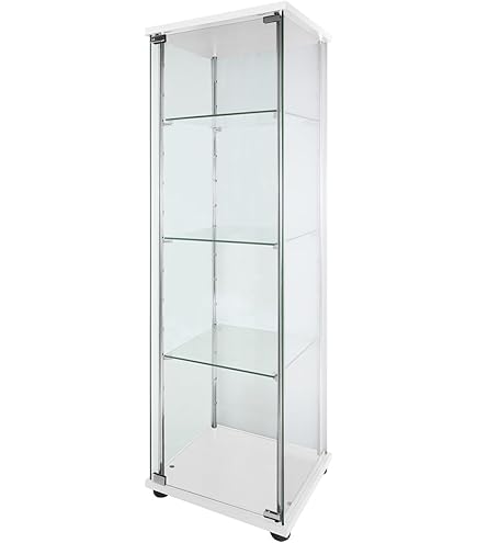 Amazon.co.jp: 地球家具 ガラスコレクションケース MISTA ミスタ 本体